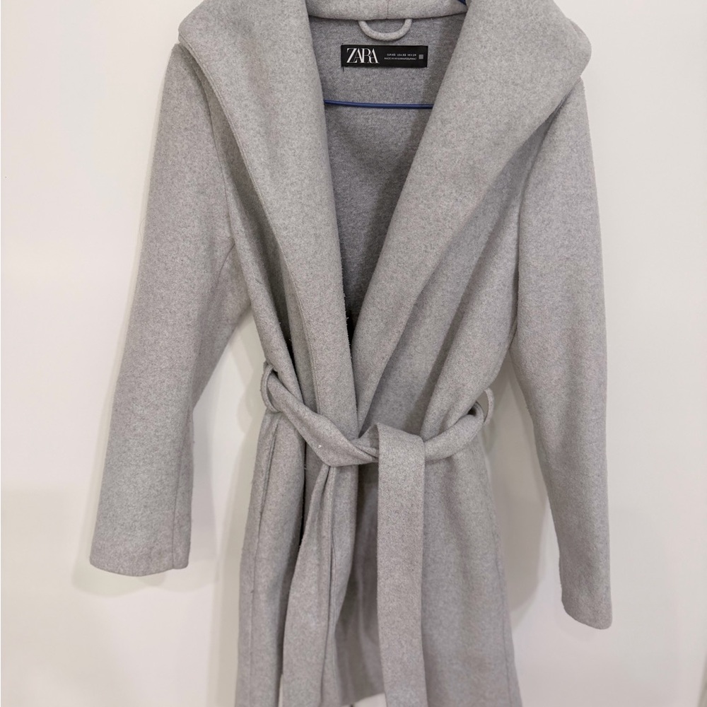 Zara Grey Wool coat